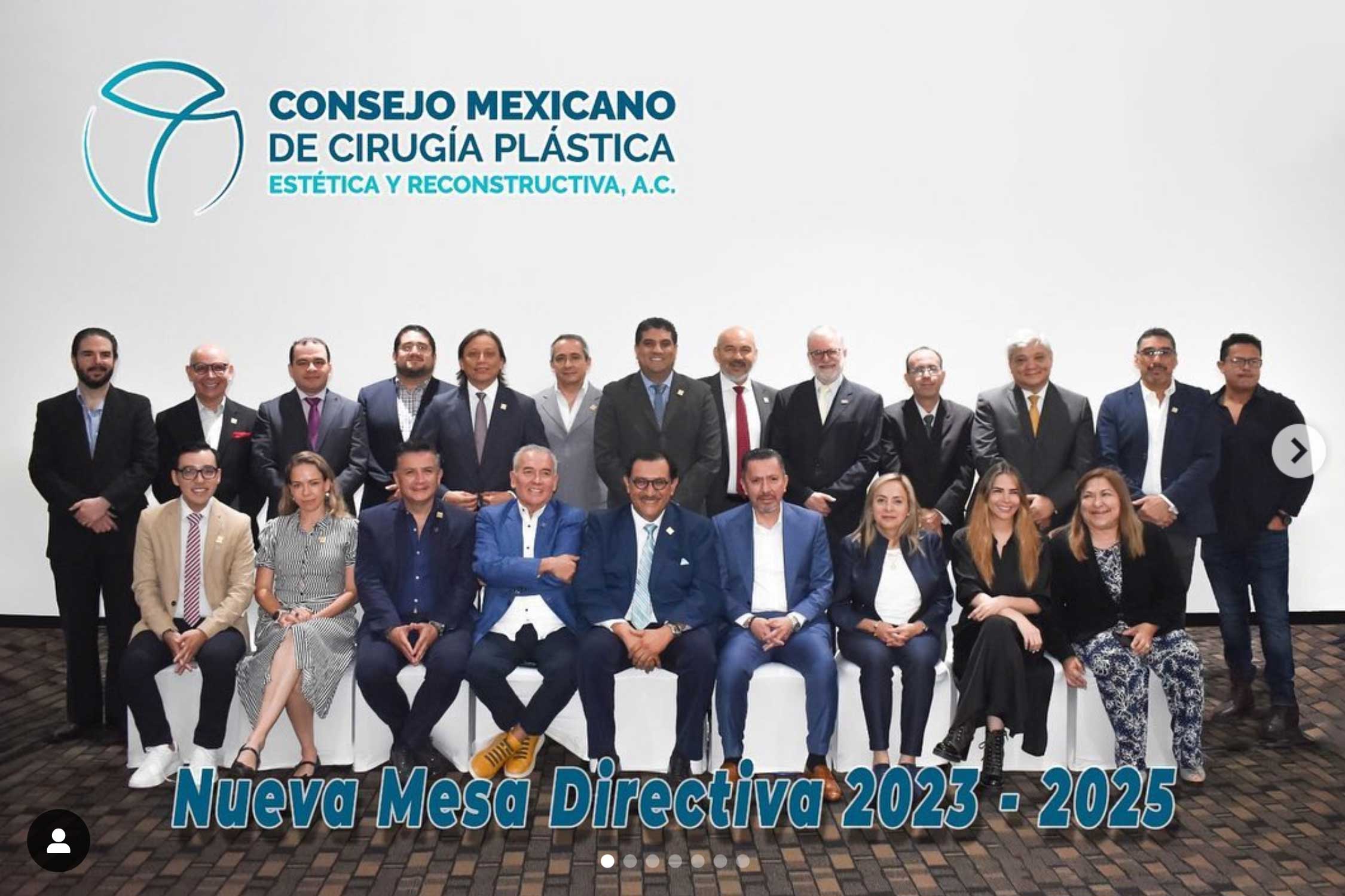 Consejo Mexicano de Cirugia Plástica 2023-2025